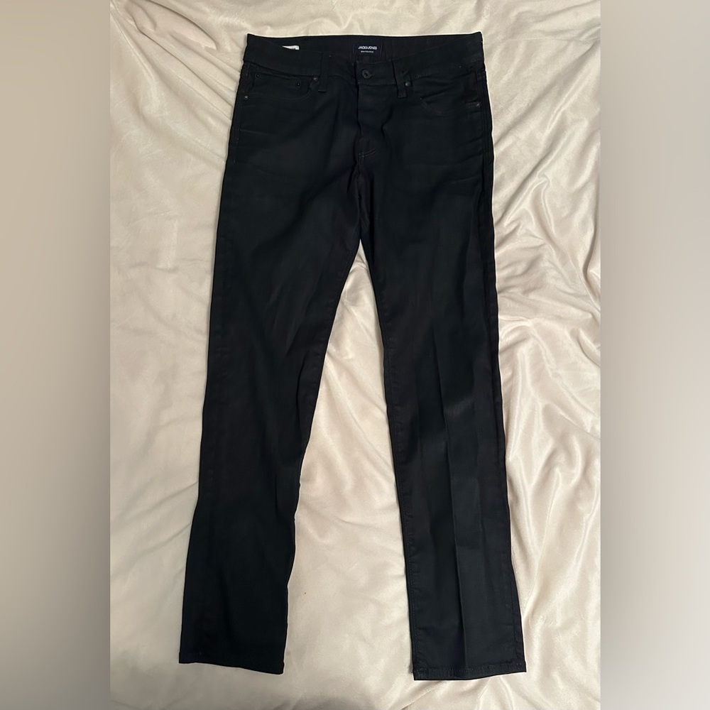 Jack & Jones Slim Straight Tim Jeans 34x32 Dark Blue